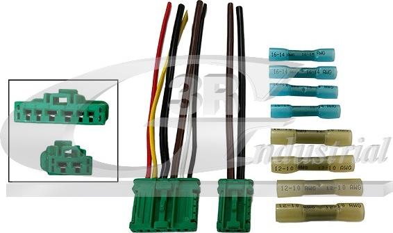 3RG 30206 - Ремкомплект кабеля, электродвигатель вентилятора салона autodif.ru