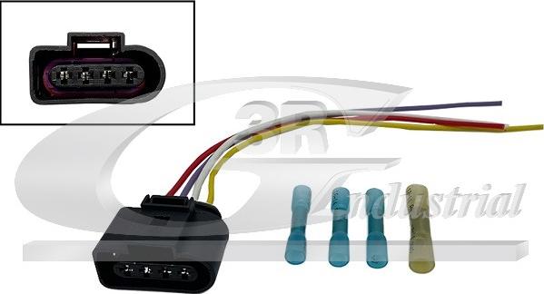 3RG 30702 - Ремкомплект кабеля, катушка зажигания autodif.ru
