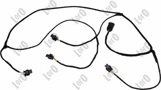 ABAKUS 120-00-072 - Ремкомплект кабеля, датчик - система помощи при парковке autodif.ru