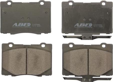 ABE C14054ABE - Тормозные колодки, дисковые, комплект autodif.ru
