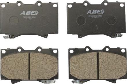 ABE C12088ABE - Тормозные колодки, дисковые, комплект autodif.ru