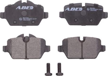 ABE C2B016ABE - Тормозные колодки, дисковые, комплект autodif.ru