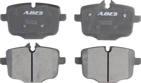 ABE C2B026ABE - Тормозные колодки, дисковые, комплект autodif.ru