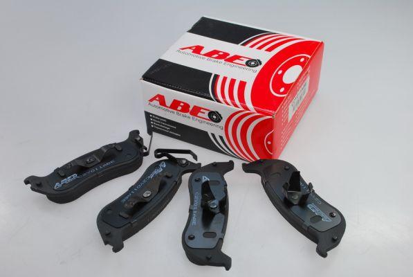 ABE C2Y011ABE - Тормозные колодки, дисковые, комплект autodif.ru