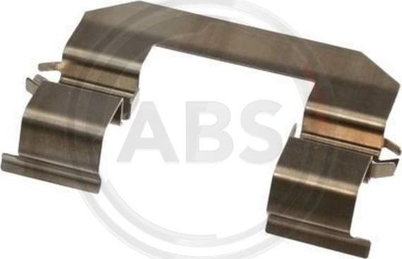 A.B.S. 1645Q - Комплектующие для колодок дискового тормоза autodif.ru