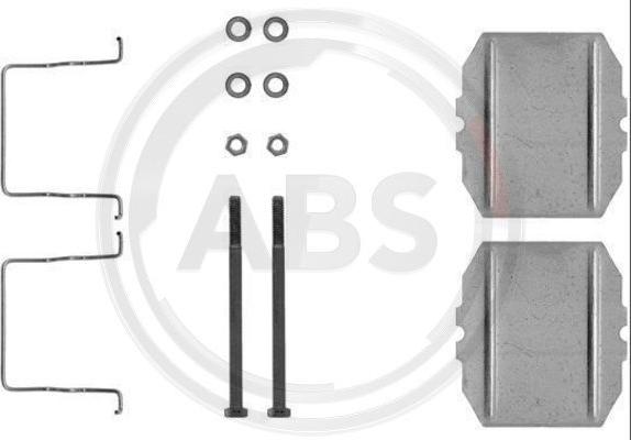 A.B.S. 1053Q - Комплектующие для колодок дискового тормоза autodif.ru