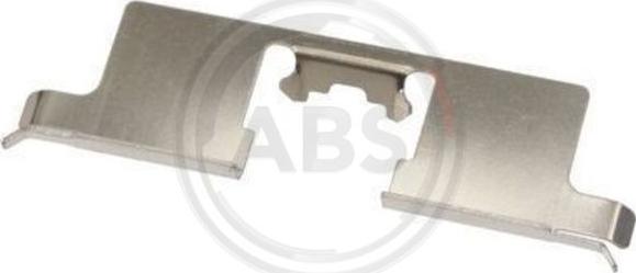 A.B.S. 1745Q - Комплектующие для колодок дискового тормоза autodif.ru