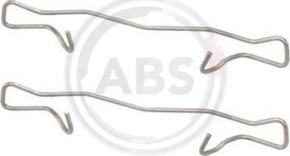 A.B.S. 1755Q - Комплектующие для колодок дискового тормоза autodif.ru