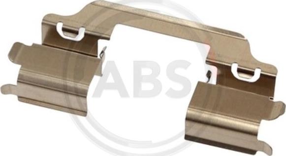 A.B.S. 1707Q - Комплектующие для колодок дискового тормоза autodif.ru