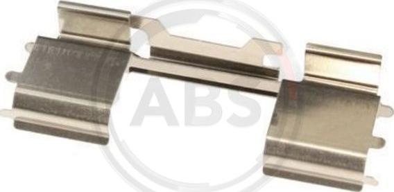 A.B.S. 1729Q - Комплектующие для колодок дискового тормоза autodif.ru