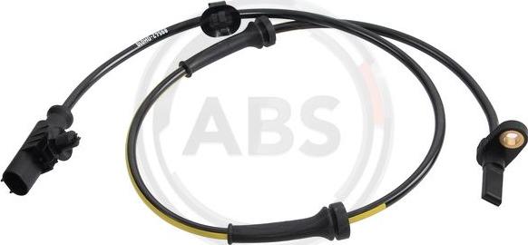 A.B.S. 30768 - Датчик ABS, частота вращения колеса autodif.ru