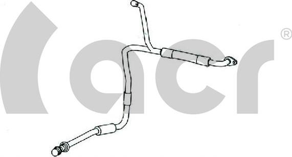 ACR 119955 - Трубопровод высокого / низкого давления, кондиционер autodif.ru
