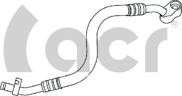 ACR 119952 - Трубопровод высокого / низкого давления, кондиционер autodif.ru