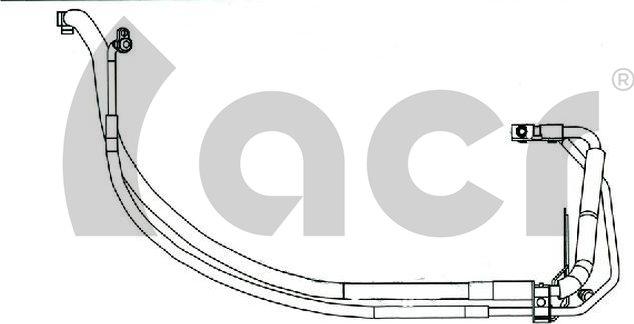 ACR 119923 - Трубопровод высокого / низкого давления, кондиционер autodif.ru