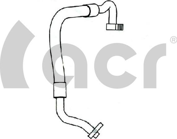 ACR 119279 - Трубопровод высокого / низкого давления, кондиционер autodif.ru