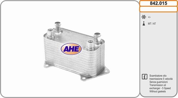 AHE 842.015 - Масляный радиатор, двигательное масло autodif.ru
