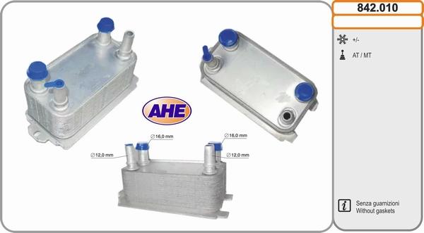 AHE 842.010 - Масляный радиатор, двигательное масло autodif.ru