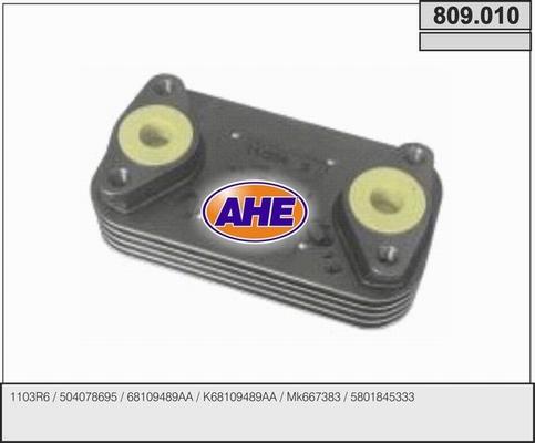 AHE 809.010 - Масляный радиатор, двигательное масло autodif.ru