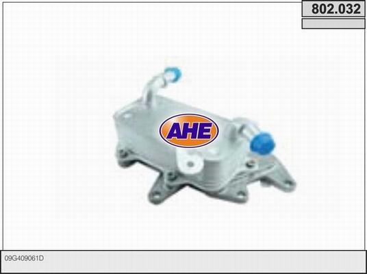 AHE 802.032 - Масляный радиатор, двигательное масло autodif.ru