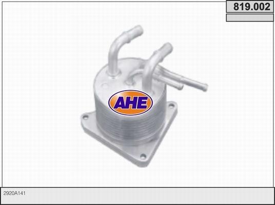 AHE 819.002 - Масляный радиатор, двигательное масло autodif.ru