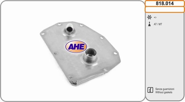 AHE 818.014 - Масляный радиатор, двигательное масло autodif.ru