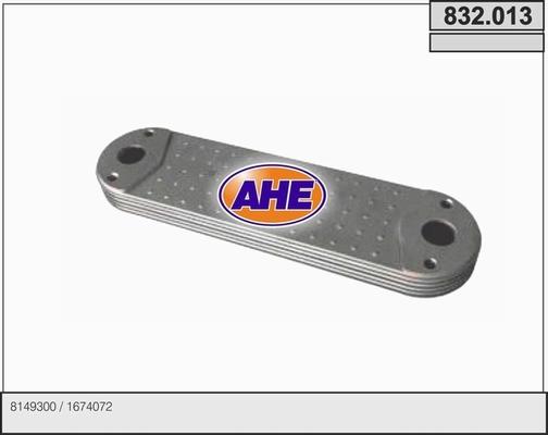 AHE 832.013 - Масляный радиатор, двигательное масло autodif.ru