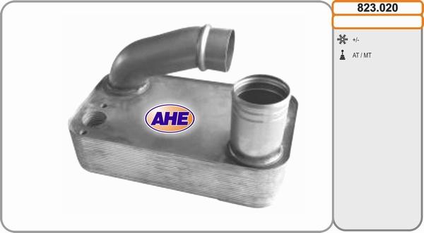 AHE 823.020 - Масляный радиатор, двигательное масло autodif.ru