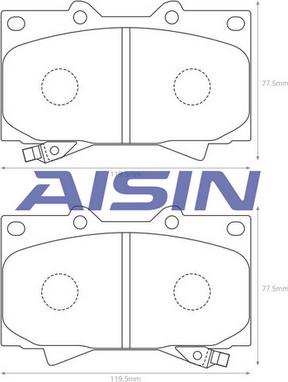 AISIN A1N005 - Деталь autodif.ru