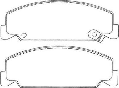 Aisin ASN-227 - Тормозные колодки, дисковые, комплект autodif.ru