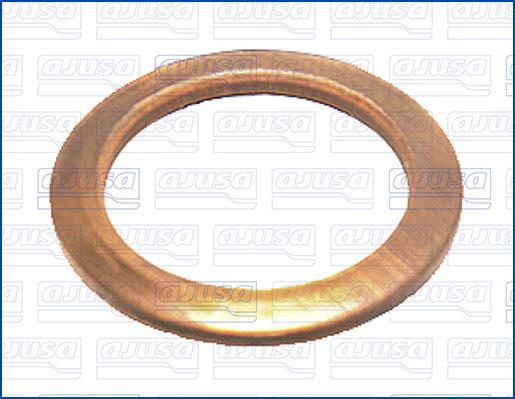 Ajusa 21012700 - Уплотнительное кольцо, резьбовая пробка маслосливного отверстия autodif.ru