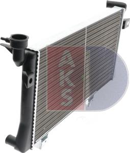 AKS Dasis 492003N - Радиатор, охлаждение двигателя autodif.ru
