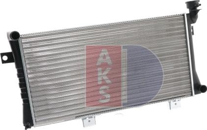 AKS Dasis 492003N - Радиатор, охлаждение двигателя autodif.ru
