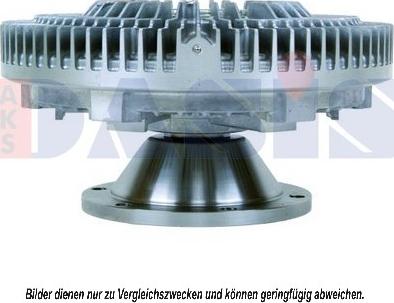 AKS Dasis 408003N - Сцепление, вентилятор радиатора autodif.ru