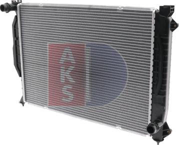 AKS Dasis 480140N - Радиатор, охлаждение двигателя autodif.ru