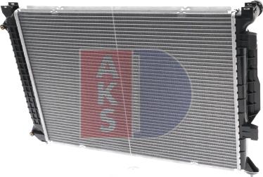 AKS Dasis 480150N - Радиатор, охлаждение двигателя autodif.ru