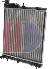 AKS Dasis 560047N - Радиатор, охлаждение двигателя autodif.ru