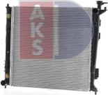 AKS Dasis 560078N - Радиатор, охлаждение двигателя autodif.ru