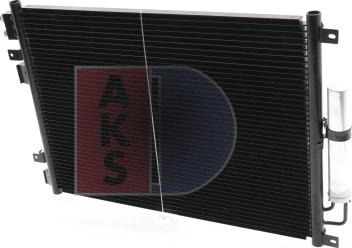 AKS Dasis 522073N - Конденсатор кондиционера autodif.ru