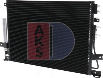 AKS Dasis 522077N - Конденсатор кондиционера autodif.ru