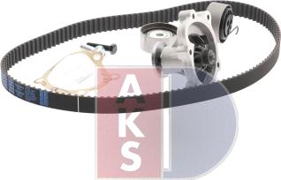AKS Dasis 570364N - Водяной насос + комплект зубчатого ремня ГРМ autodif.ru