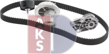 AKS Dasis 570365N - Водяной насос + комплект зубчатого ремня ГРМ autodif.ru