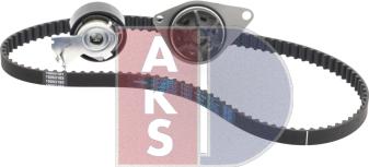 AKS Dasis 570360N - Водяной насос + комплект зубчатого ремня ГРМ autodif.ru