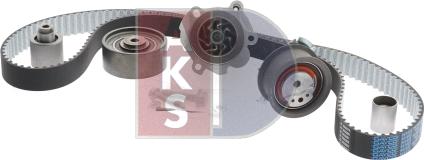 AKS Dasis 570305N - Водяной насос + комплект зубчатого ремня ГРМ autodif.ru