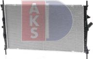 AKS Dasis 090152N - Радиатор, охлаждение двигателя autodif.ru