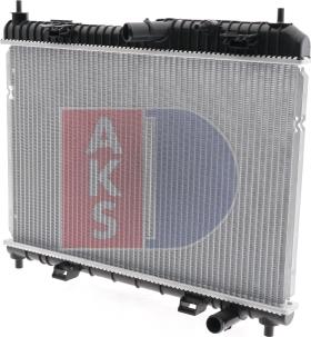AKS Dasis 090129N - Радиатор, охлаждение двигателя autodif.ru