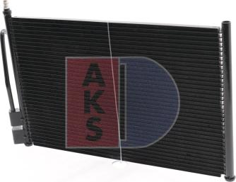AKS Dasis 092006N - Конденсатор кондиционера autodif.ru