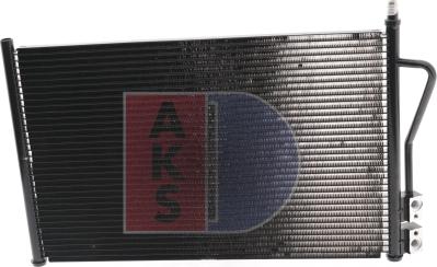 AKS Dasis 092006N - Конденсатор кондиционера autodif.ru