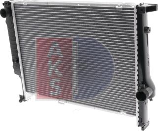 AKS Dasis 050990N - Радиатор, охлаждение двигателя autodif.ru