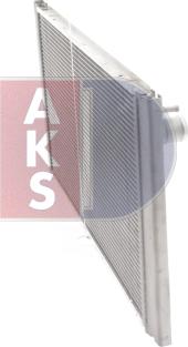 AKS Dasis 050002N - Радиатор, охлаждение двигателя autodif.ru
