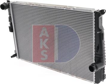 AKS Dasis 050082N - Радиатор, охлаждение двигателя autodif.ru